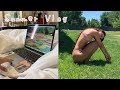 summer vlog: swimming, drive in, crystal shop