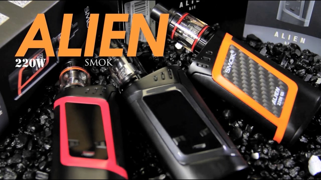 ALIEN 220W ~BOX MOD REVIEW~ by SMOK - YouTube