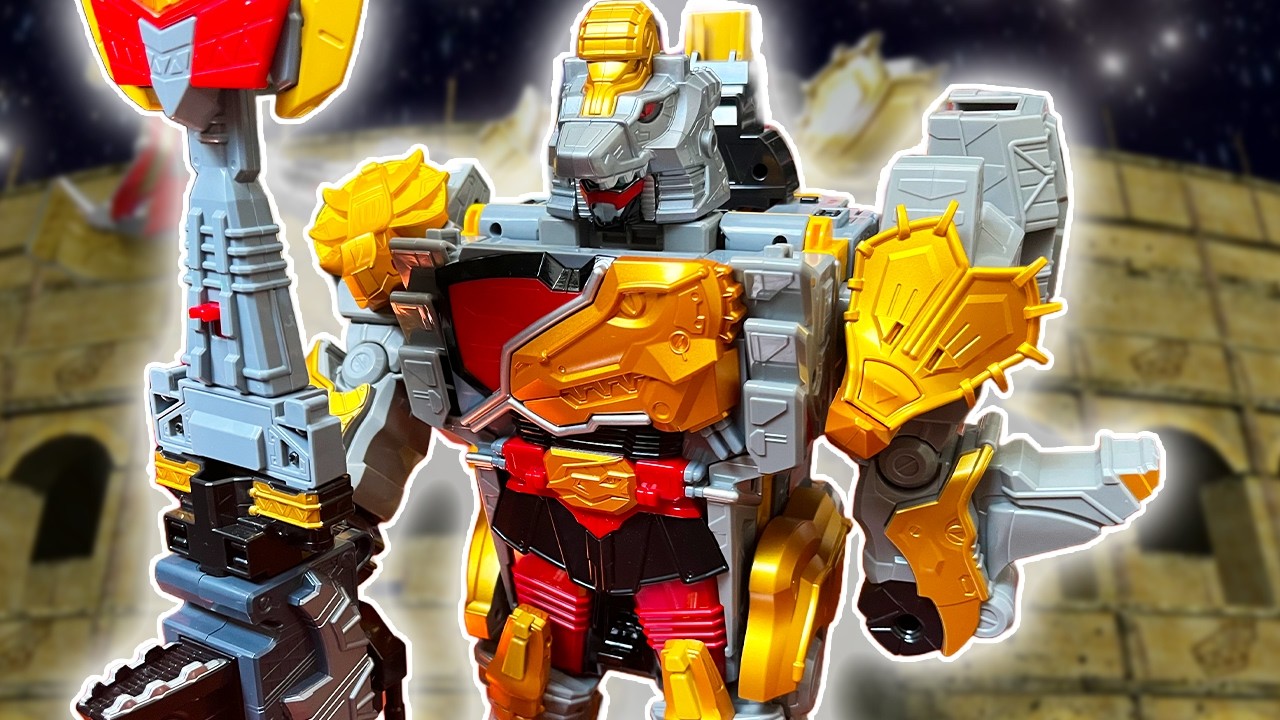This Super Sentai toy was BRAND NEW! - YouTube