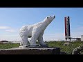 Canada, Churchill, Capital of Polar Bears. (Канада, Черчилл, столица белых медведей)