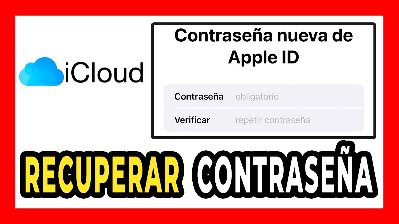 Olvide la CONTRASEÑA de APPLE ID ¿Cómo RESTABLECER la contraseña de