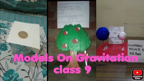 working model for Science |3 simple & amazing project on Gravitation|physics class 9 |#workingmodel