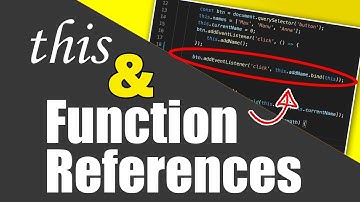 JS "this" and Function References - What is it all about?