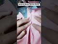 Making Cuff Slits is Easy and Practical🪡✅ #tipsmenjahit #sewingtutorial #tipspraktis #fashion #fyp #