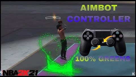 NBA 2K21 I PLAYED W/ SOMEONE WHO HAS THE AIMBOT MODDED CONTROLLER SHOOTING GLITCH AND THIS HAPPENED!