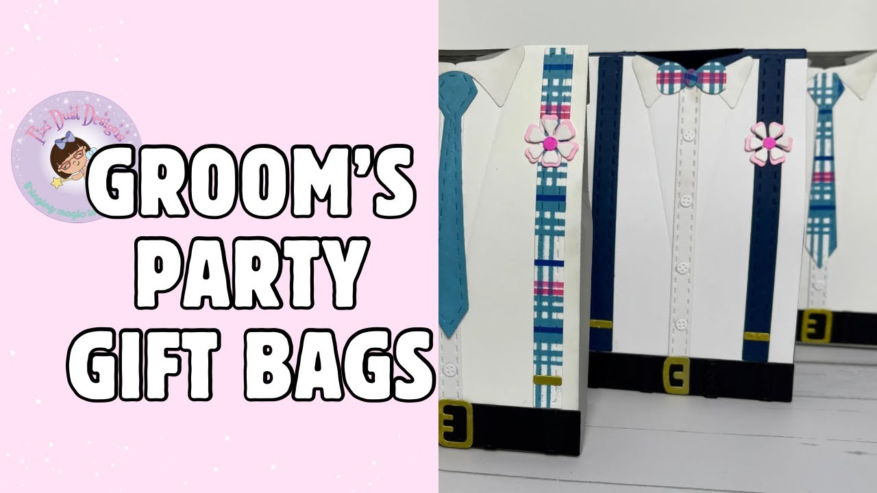 Groomsmen Gift Bags Set Of 7 – Drawstring Bags For Bachelor Party, Wedding Squad & Groom Crew