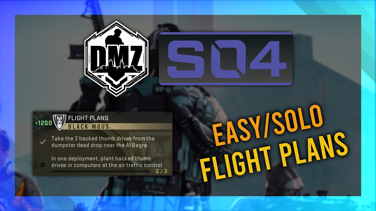 Flight Plans (Black Mous) GUIDE | DMZ Season 4 Mission Guide | Vondel Guide thumbnail