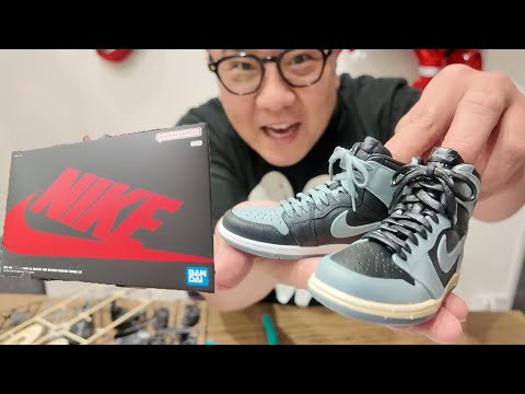 NIKEのプラモデルを組み立ててみた！