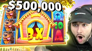 I WON HALF A MILLION ON THE *NEW* THE BIG DOG HOUSE!!! (MAX BETS) screenshot 1