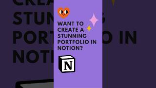 Finally a portfolio template that doesn't scream 'I used Notion' #notion #portfolio #creative