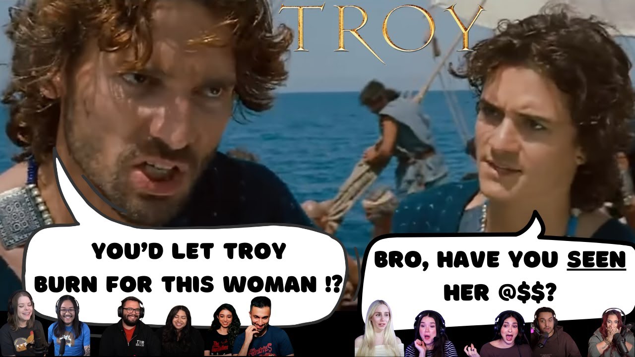 Troy FIRST TIME Reactions - Paris steals the Spartan King's WIFE and finds out!