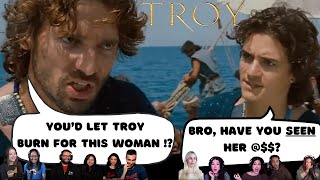 Troy FIRST TIME Reactions - Paris steals the Spartan King's WIFE and finds out!