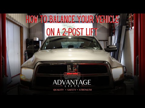 How To Lift A Car On A 2 Post Lift
