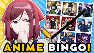 ANIME BINGO 🎟️ HOW MANY ANIME HAVE YOU WATCHED? 👀🔥 | ANIME QUIZ