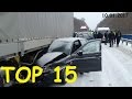 TOP 15 Crashes  Car Crash Compilation of 10 01 2017