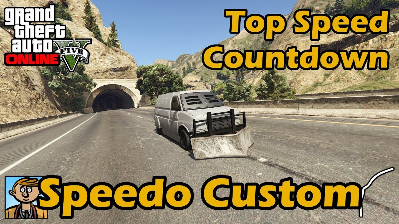 Fastest Vans (Speedo Custom) - GTA 5 Best Fully Upgraded Cars Top Speed Countdown