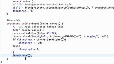 Android Application Development   65   Animating a Bitmap
