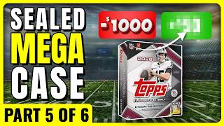 🚨FULL CASE PROFIT CHALLENGE🚨 2026 TOPPS FLAGSHIP FOOTBALL MEGA BOX SEALED CASE PART 5