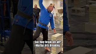 Power & Accuracy Test | Martial Arts Concrete Breaking Sports Competition #martialarts #taekwondo
