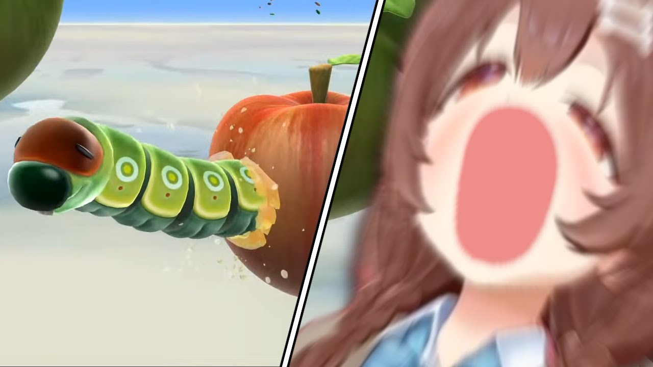 엄청 큰 애벌레