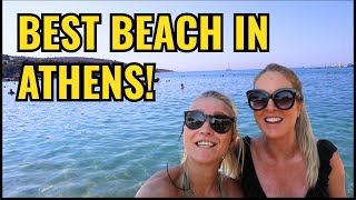 ATHENS VLOG: VOULIAGMENI BEACH! | ATHENS BEACHES | BEST BEACH IN ATHENS || LIVING IN GREECE