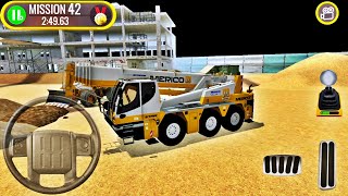 حفر قيادة شاحنة في موقع البناء سائق شاحنة - أفضل لعبة Android screenshot 2