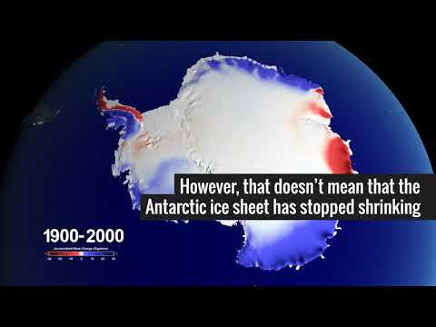 Snow over Antarctica buffered sea level rise during last century