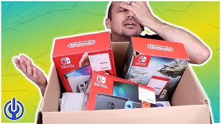 I Bought a Customer Returns Box of Nintendo Switches! Let's Fix Them