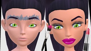 Beauty Salon Makeup Makeover - Super Salon (Lion Studios) Beautify Customers Day 1 - Day 8 Gameplay screenshot 2
