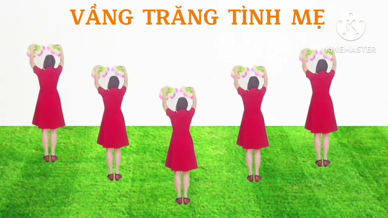 Vầng trăng tình mẹ/Múa hoa cùng hướng/Biên đạo:Phạm Thị Lịch/Bấm 👇để xem hướng dẫn và bài liên quan 