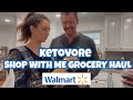 Shop With Me WALMART KETOVORE GROCERY HAUL // VLOG