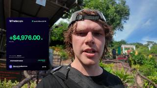 Trading While Backpacking...Going Well So Far