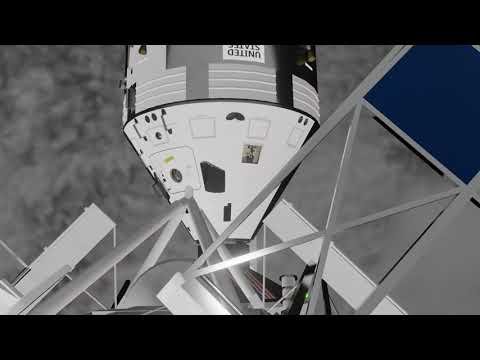Skylab: Airlock Module (A Blender Animation)