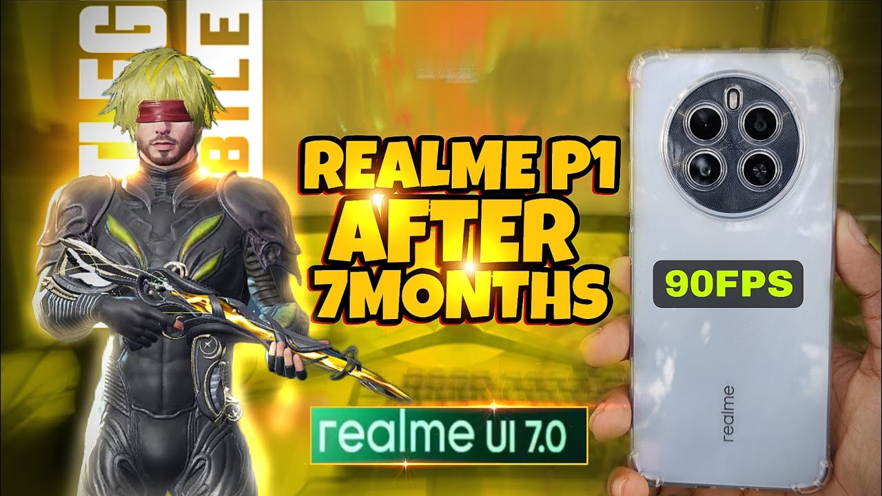 Realme P1 спустя 7 месяцев🔥Тест игровой производительности, аккумулятора и т. д.