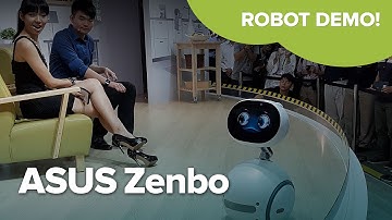 ASUS Zenbo demo at Computex 2016!
