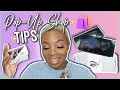 ✨ITEMS NEEDED FOR TABLING AT A POPUP SHOP 🛍 + TIPS | ENTREPRENHER LIFE EP.11 | STUSH-MAS DAY 3🎄✨