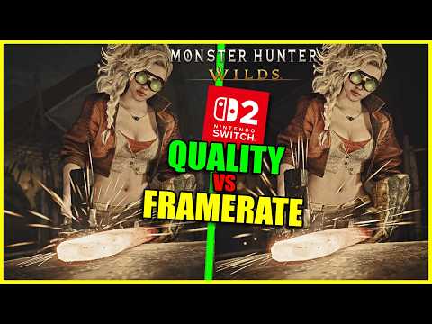 Monster Hunter Wilds on Switch 2 - FPS TEST! - Quality vs Performance - Which Mode Is ACTUALLY Best?