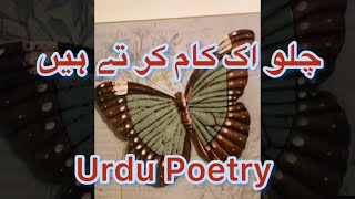 Chalo Ik Kaam Kertey HeinUrdu poetry