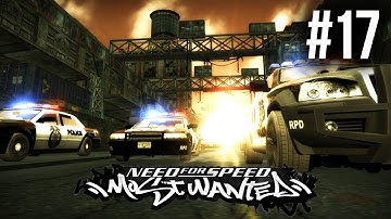 Need for Speed Most Wanted 2005 Gameplay Walkthrough Part 17 - MASSIVE POLICE CHASE
