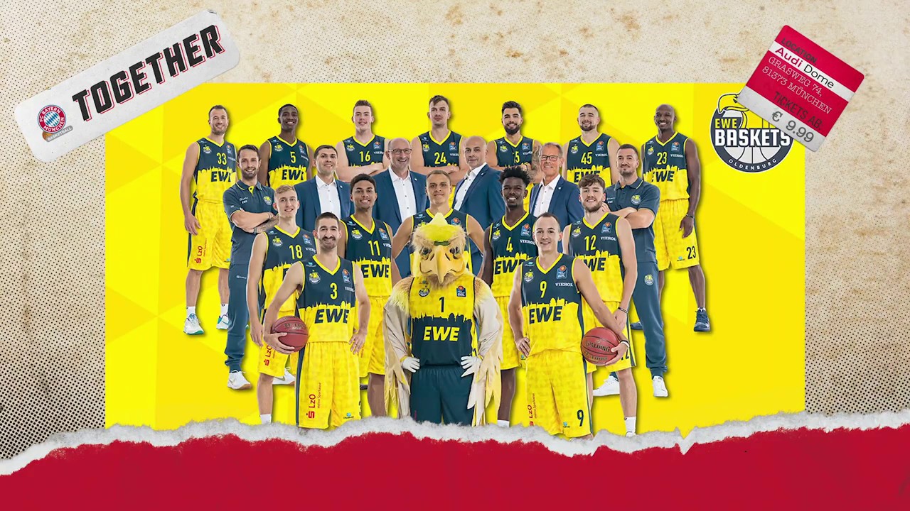 Final10 Die etwas andere Gegnervorstellung EWE Baskets Oldenburg YouTube