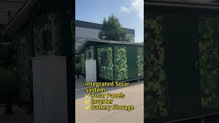 No Grid? No Problem. Solar-Powered Expandable Container House Solution ☀️ #SolarPoweredHouse