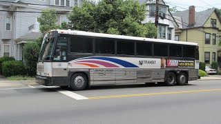 NJT MCI D4000 #7994 on the 166 to NY (Inside) in HD
