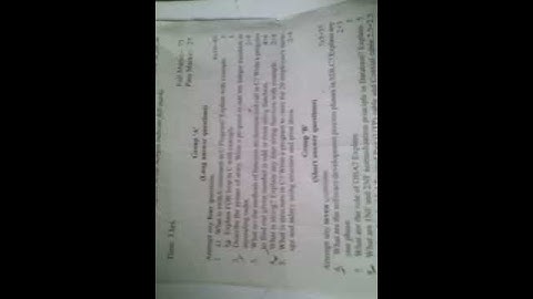 NEB past question of computer science