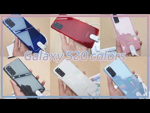 갤럭시 S20 색상 비교하고 그레이! +단점 2가지 Galaxy S20 colors