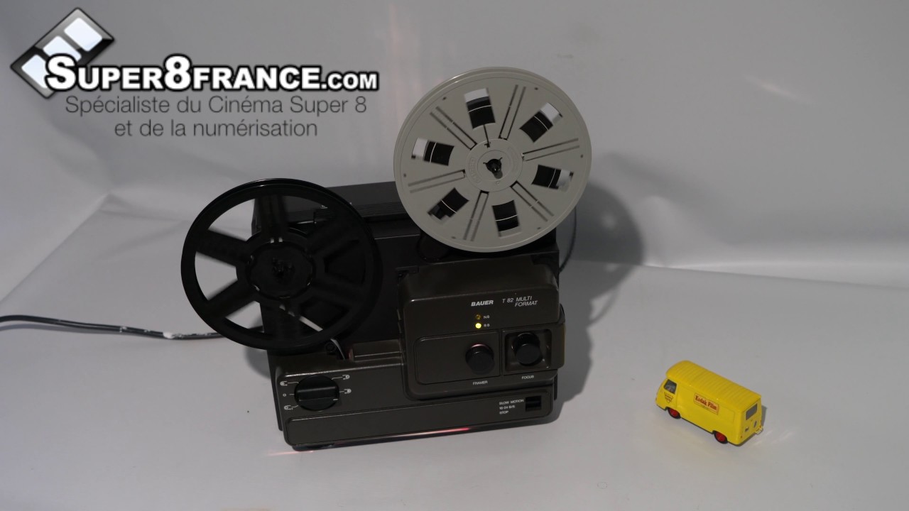 Projecteur Super 8 Bauer T82 Multiformat - YouTube