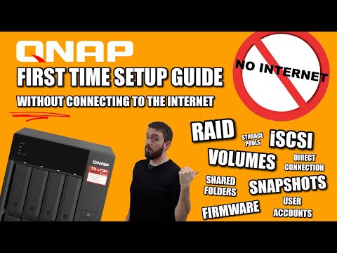 QNAP NAS - Setup Your NAS and NOT Connect it to the Internet