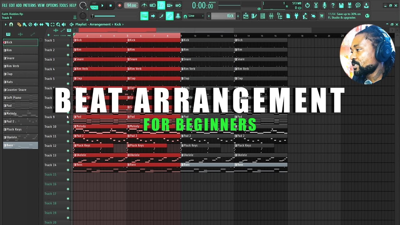 How To ARRANGE BEATS For Beginners | FLSTUDIO TUTORIAL - YouTube