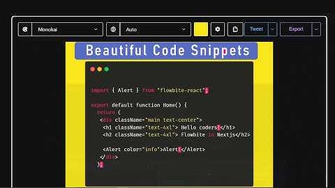 Beautiful Code Snippets Quickly with Carbon