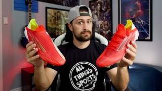 Adidas X Speedflow+ vs  X Speedflow.1