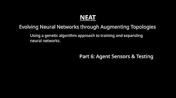 Simulated Fish Ecosystem (NEAT Neural Networks | Unity Code-Along) | Part 6: Agent Sensors & Testing